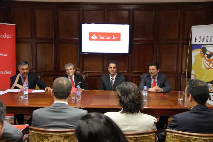 Firma Convenio Banco Santander